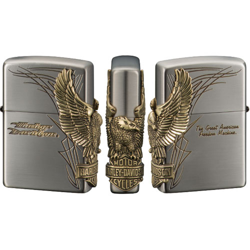 ZIPPO HARLEY-DAVIDSON HDP-66 サイドメタル | ペンギンライター