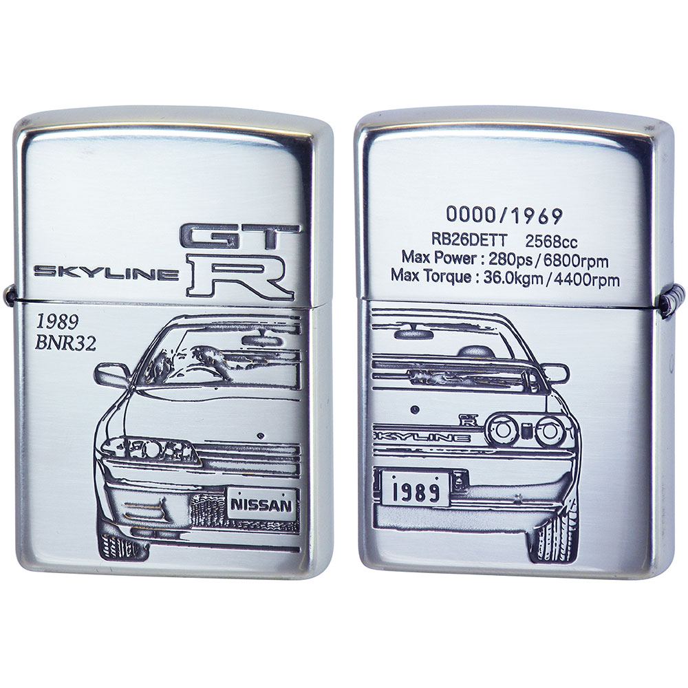 ZP GT-R〔BNR32〕 SKYLINE ZIPPO | ペンギンライター