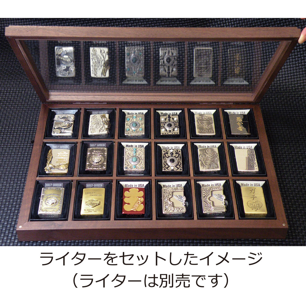 週間売れ筋 ZIPPO コレクターズBOX ウォルナット fucoa.cl