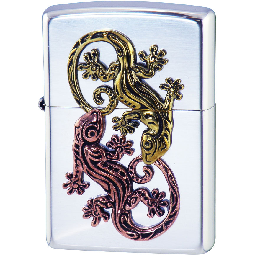 SALE/102%OFF】 ZIPPO ラッキーチャーム スワロウ 燕 2面メタル BK
