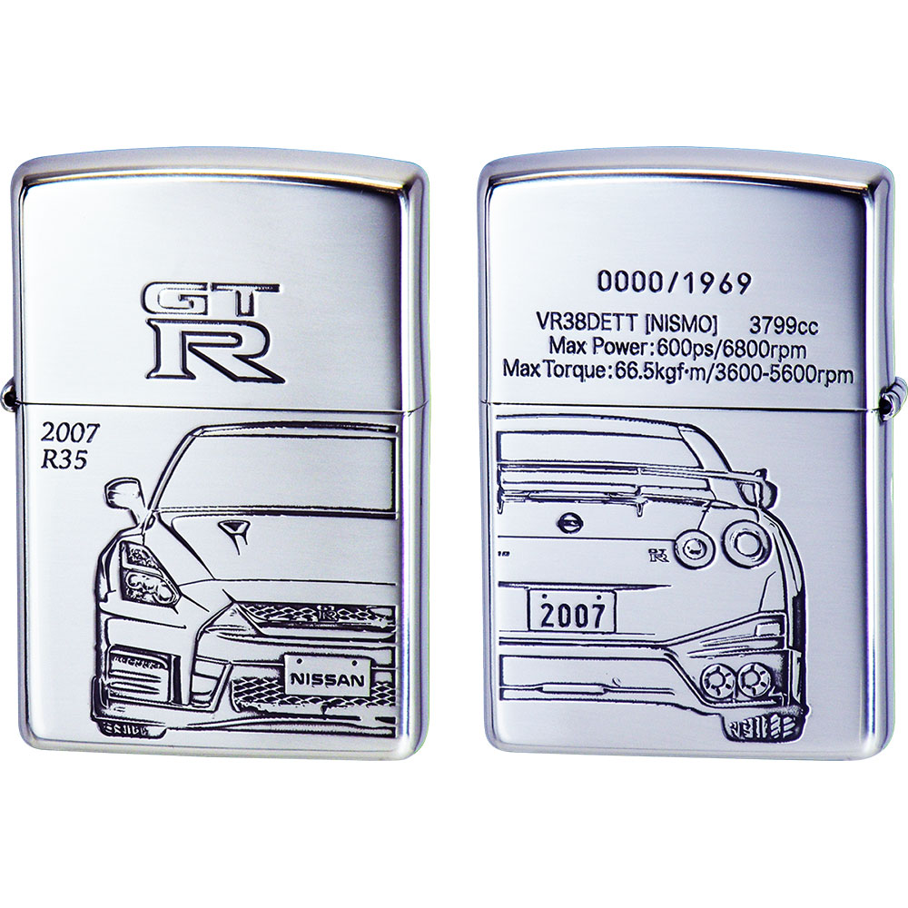 【未使用】日産 GT-R  ZiPP ライター