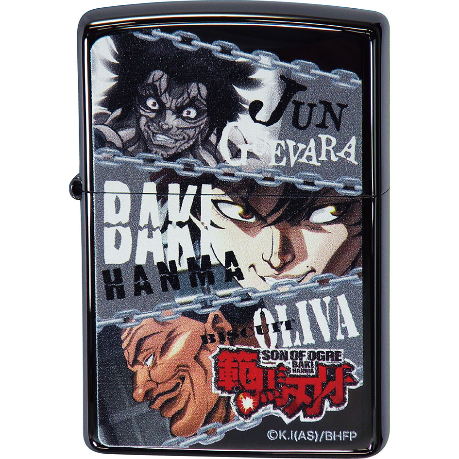 ZIPPO アニメ ジッポ ライター 範馬刃牙 カマキリ シルバー フルカラー