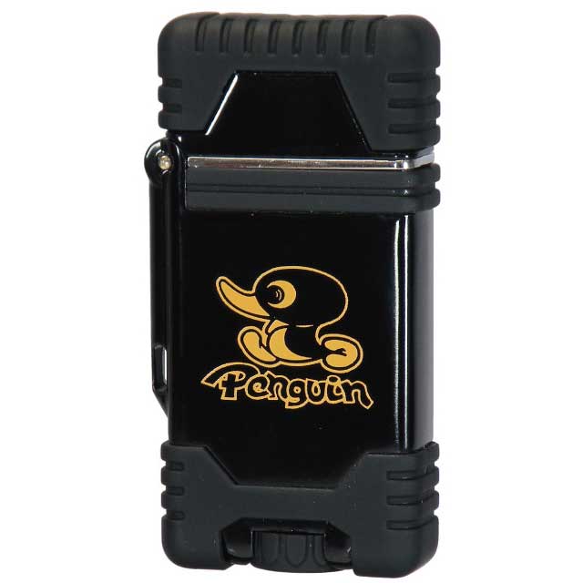 PK2 ペンギン '80 クラシック イエロー ターボライター ガス注入式